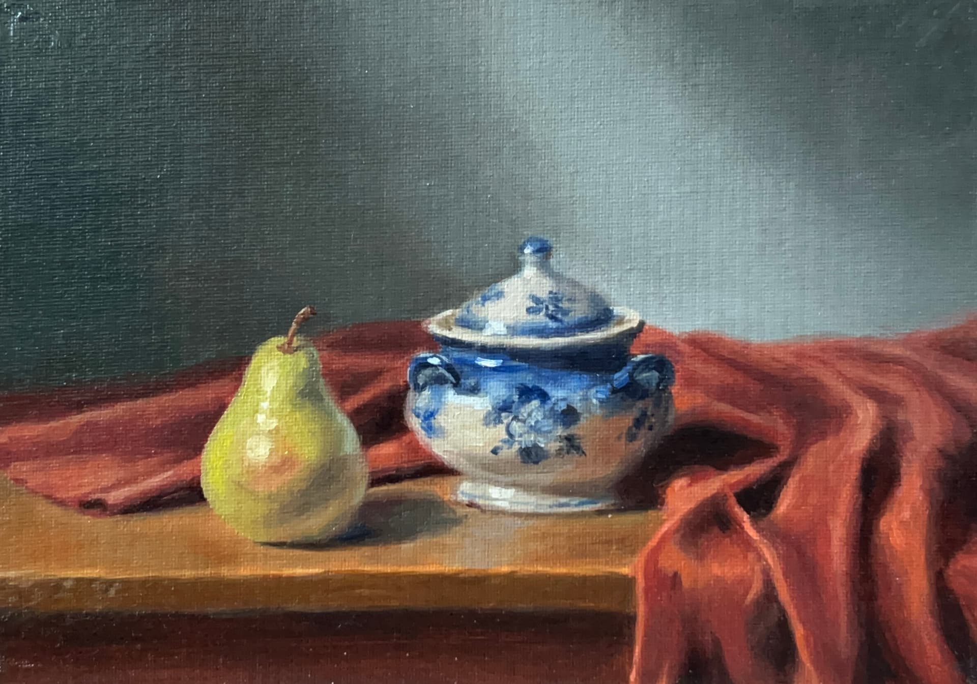 Pear and Porcelain