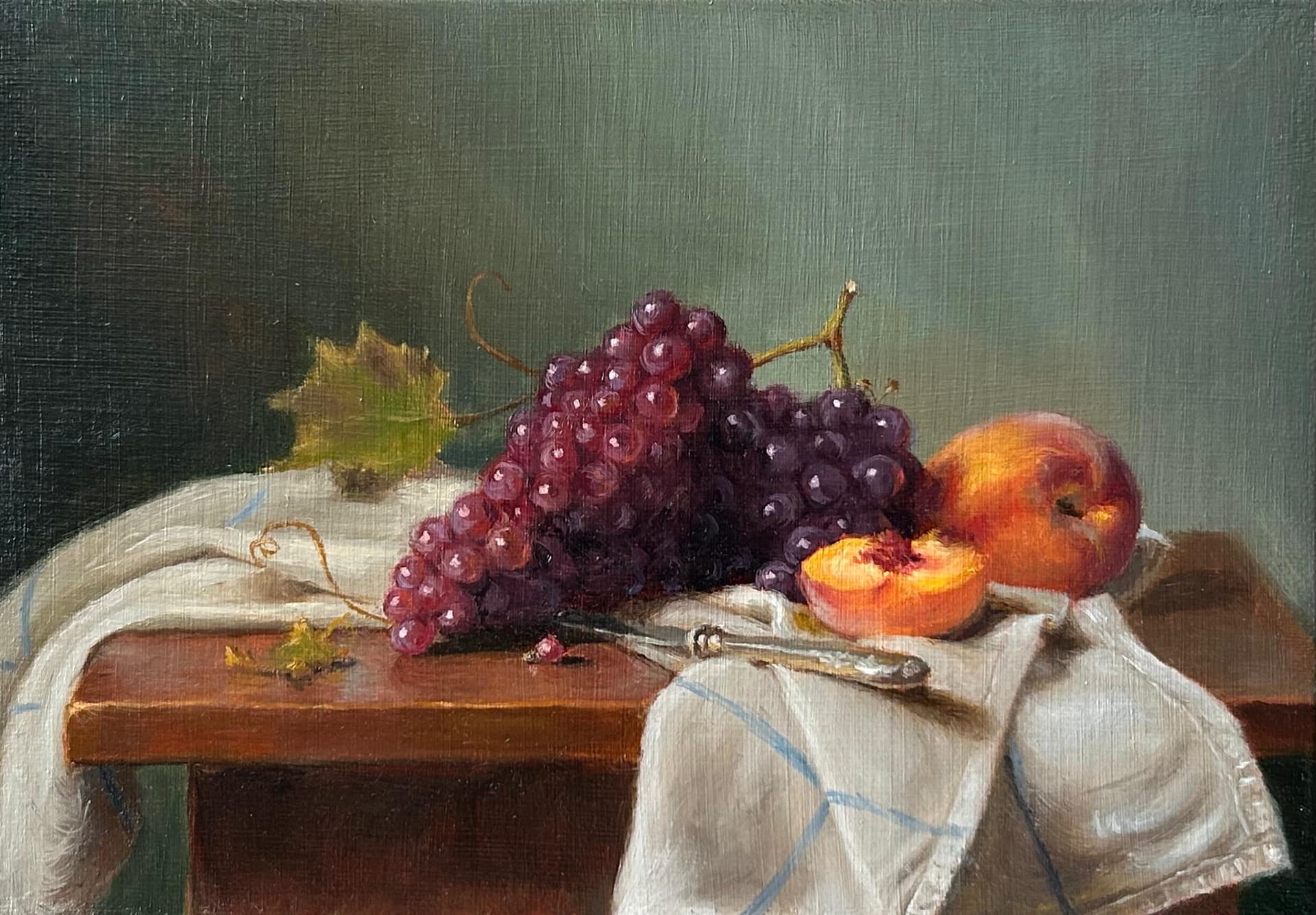 Grapes and Peaches