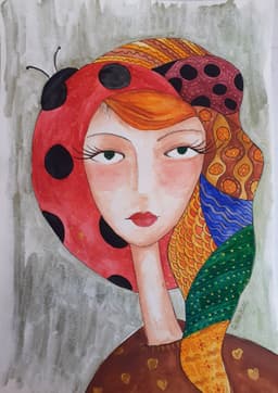 Uğur Böceği Kadın - Görsel 1