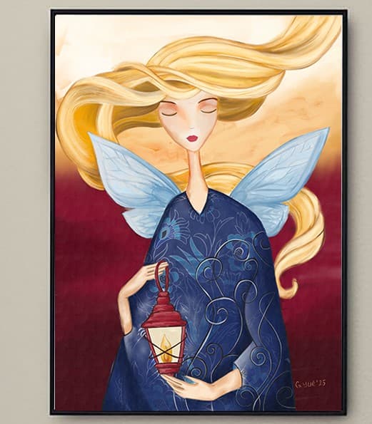 Kadının Işığı Resim (Çinilerin dansı serisi)