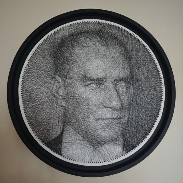 GAZİ MUSTAFA KEMAL ATATÜRK PORTRE