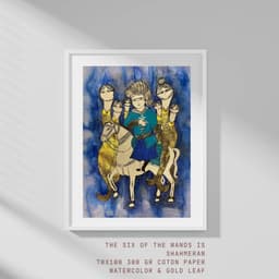 Six of wands - Görsel 1