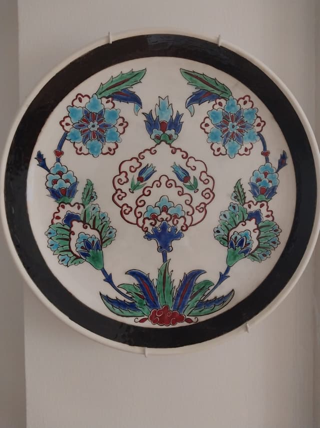 Çini Dekoratif Tabak