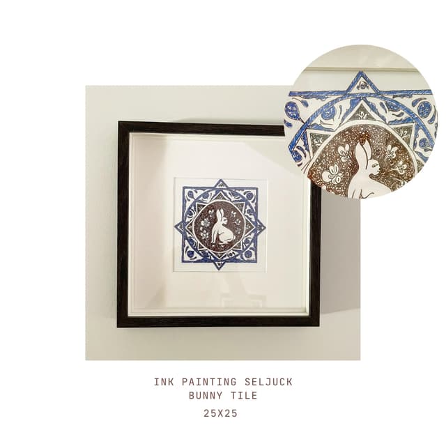 Selçuk Tavşanı (Seljuk Bunny Tile)