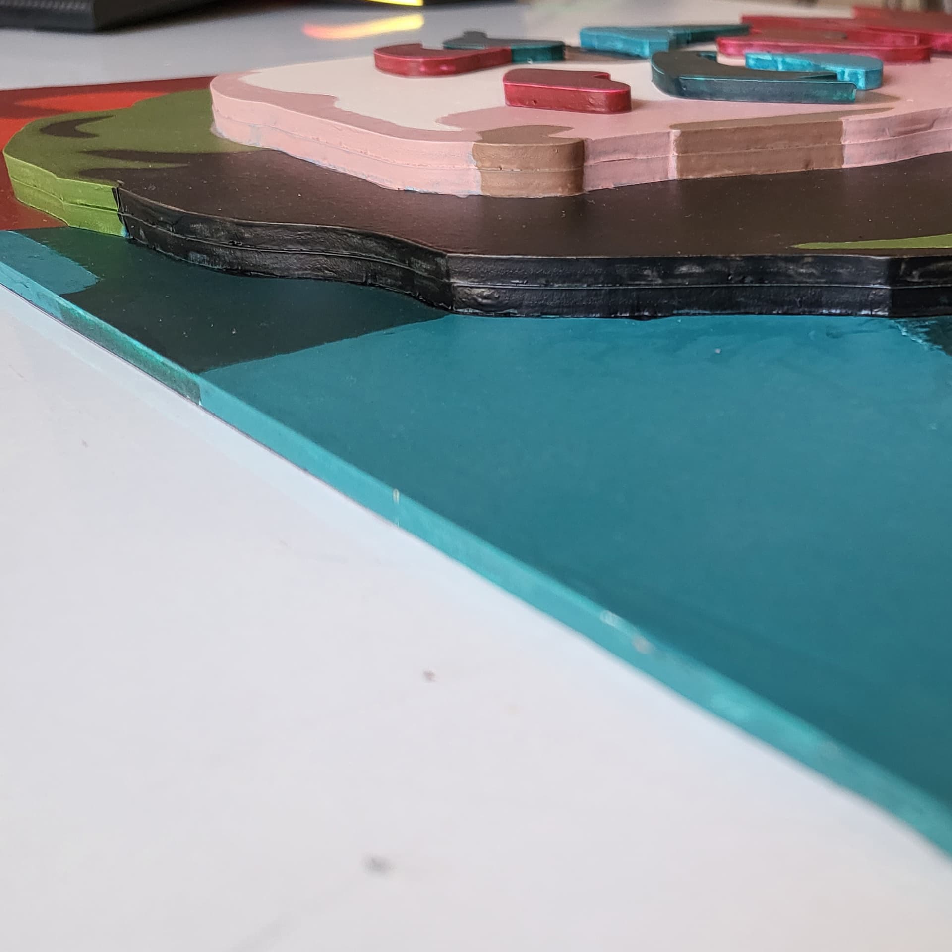 Joker 3D layered portrait - Görsel 2