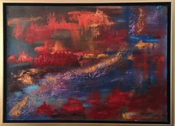 Su altı ...Yağlı boya 70x50 - Görsel 1