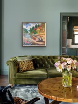 GÜL SEPETLİ KIZ VE KÖPEĞİ - Görsel 3