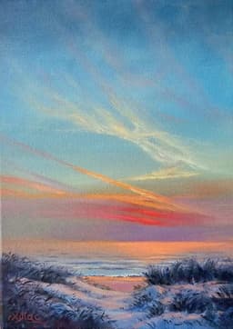 Beach Sunset - Görsel 1