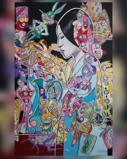 Kahve içen kız  - Görsel 1