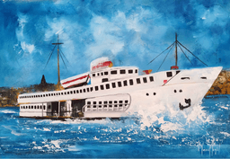 İstanbul serisi "Vapur" - Görsel 1