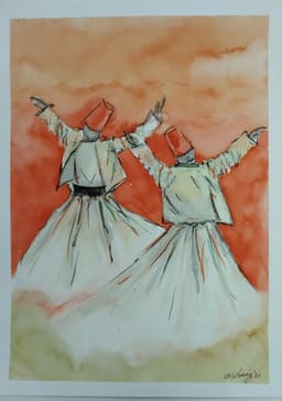 İki Semazen - Görsel 1