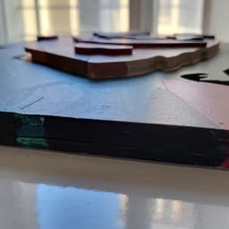 Joker 3D layered portrait - Görsel 5