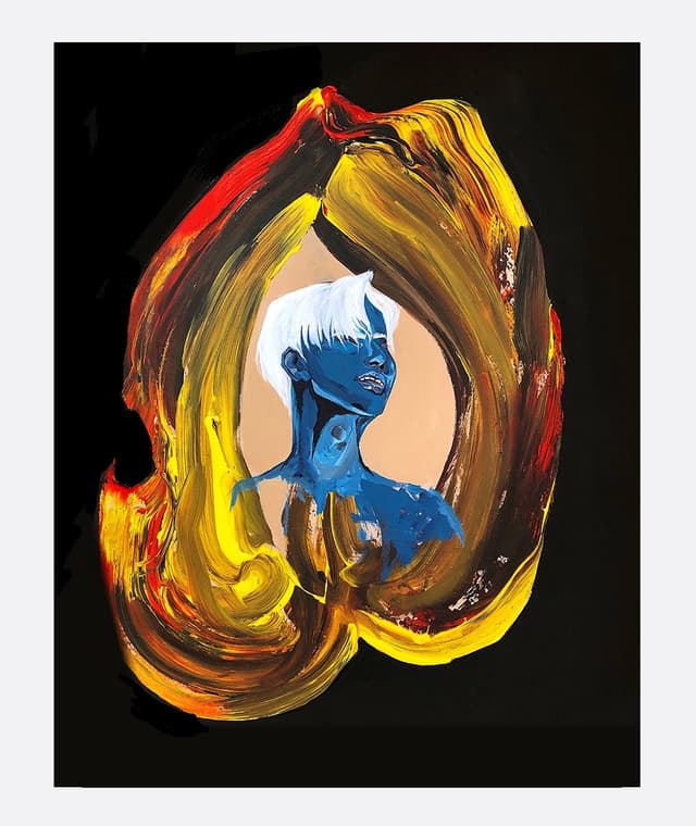 Sufi’s Of Domen; JH (Yağlı Kalın Gramaj Kağıt)