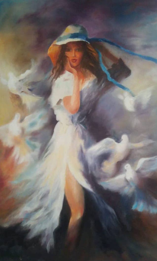 Kadın ve Kanatlar - Görsel 1