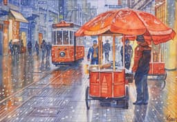 Karda kestaneci - Görsel 1