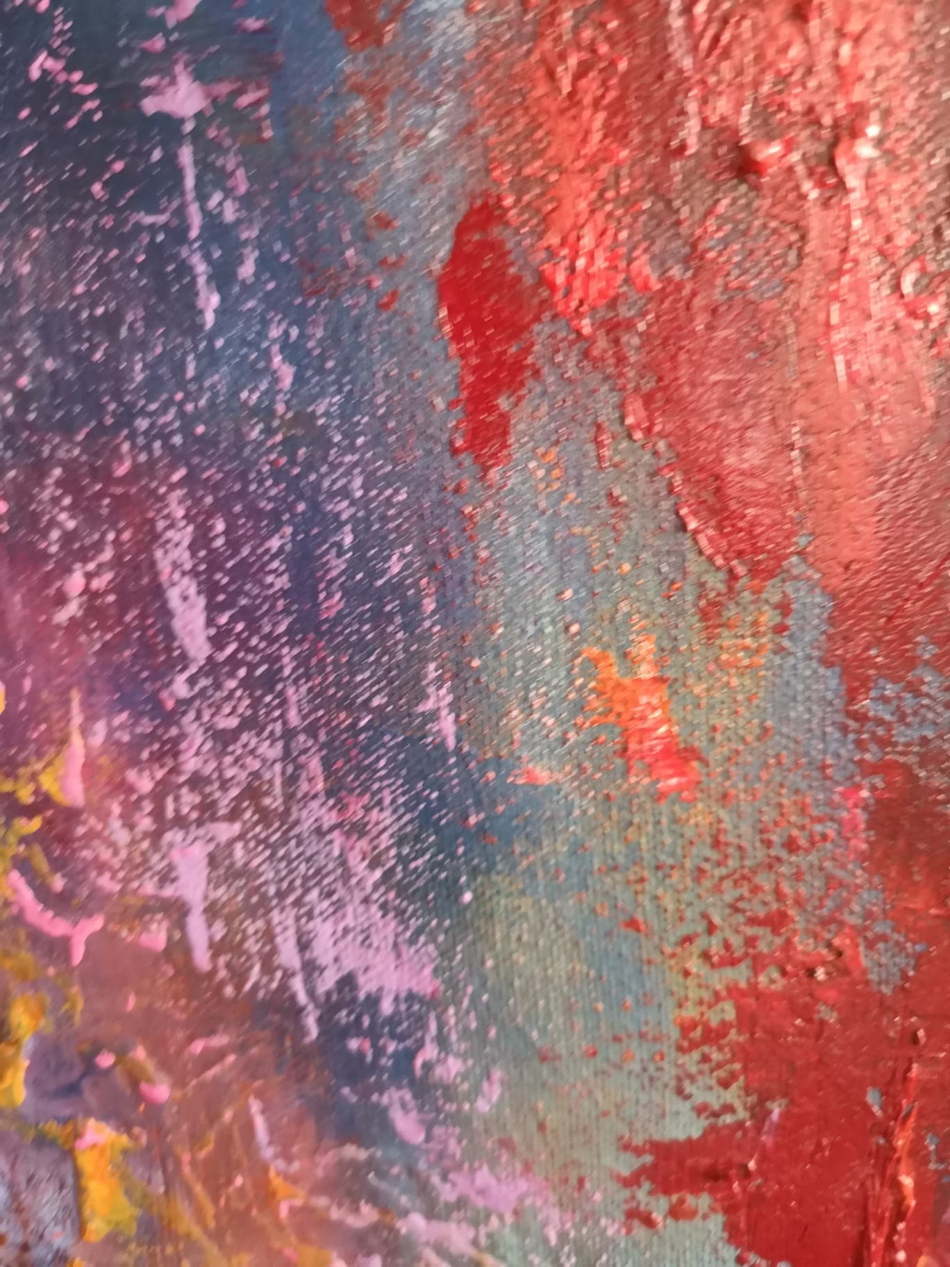 Su altı ...Yağlı boya 70x50 - Görsel 2