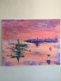 Kırmızı balonlu kız - Görsel 4