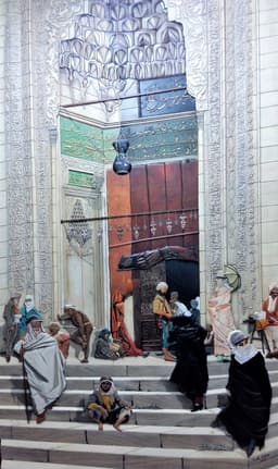 3d ahşap el yapımı / Cami Önü  - Görsel 1