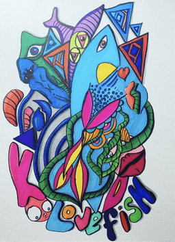 Love Fish - Görsel 1