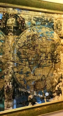 Antik Ayna, Antik Harita - Görsel 1