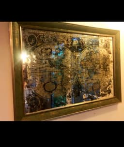 Antik Ayna, Antik Harita - Görsel 3