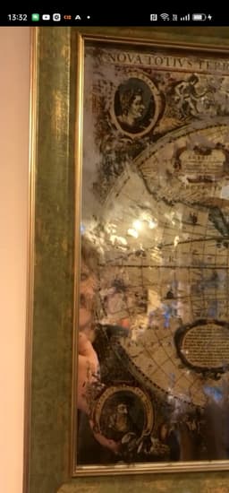 Antik Ayna, Antik Harita - Görsel 4