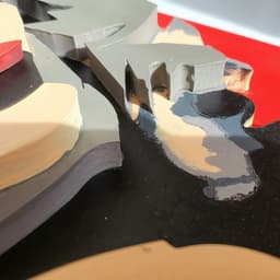 Marilyen Monro 3D layered portrait - Görsel 3