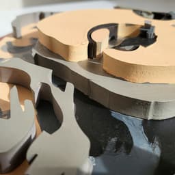 Marilyen Monro 3D layered portrait - Görsel 4