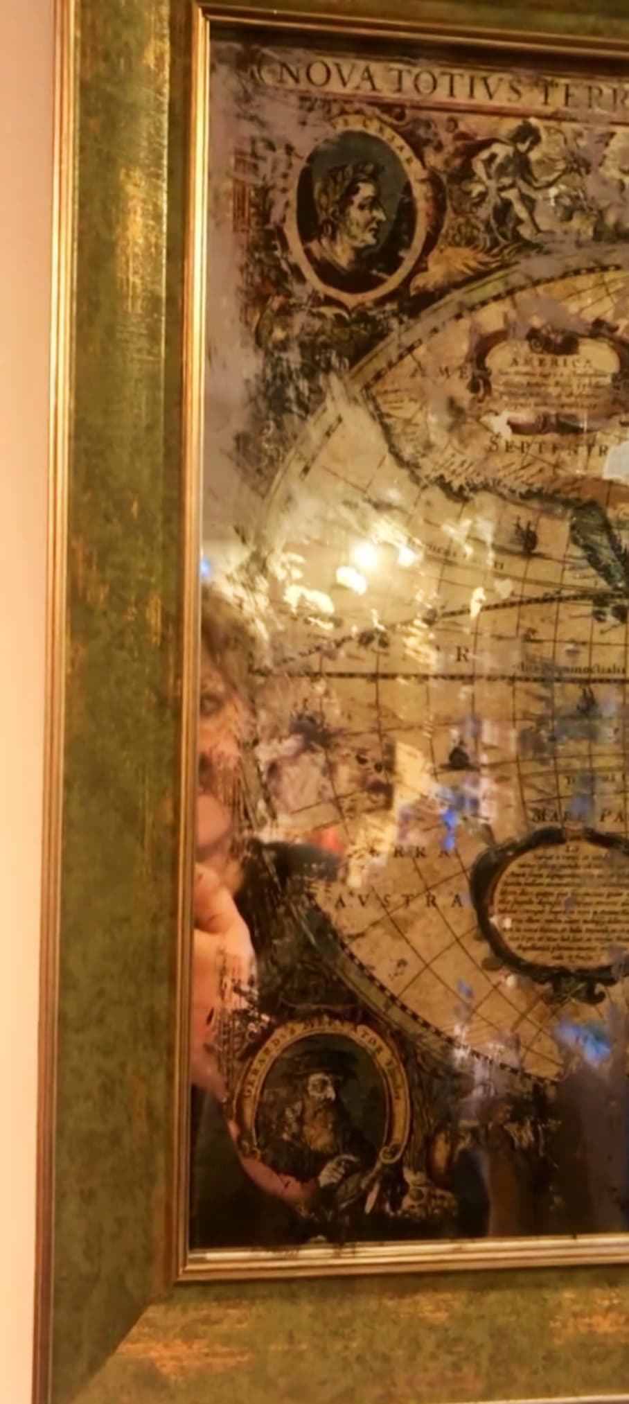 Antik Ayna, Antik Harita - Görsel 5