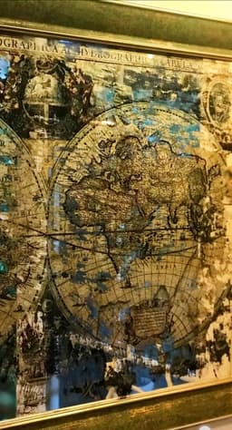 Antik Ayna, Antik Harita - Görsel 6