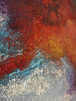 Soyut... Yağlı boya 70x50 - Görsel 2