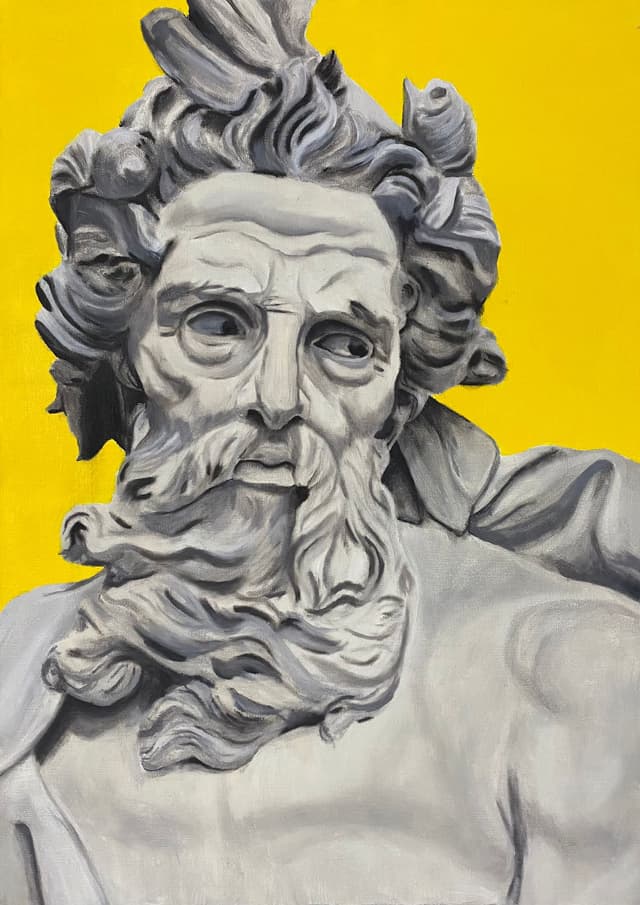 Zeus / Oil on canvas / 2022 / 50x70cm