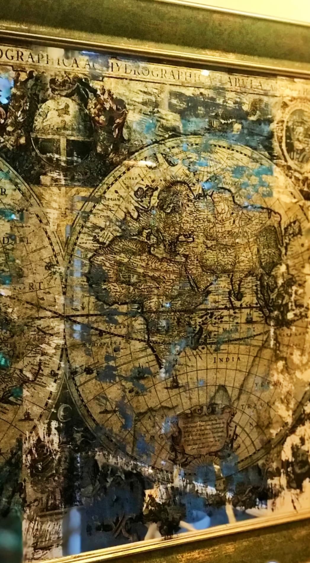 Antik Ayna, Antik Harita - Görsel 7