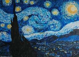 Yıldızlı Gece - Görsel 1