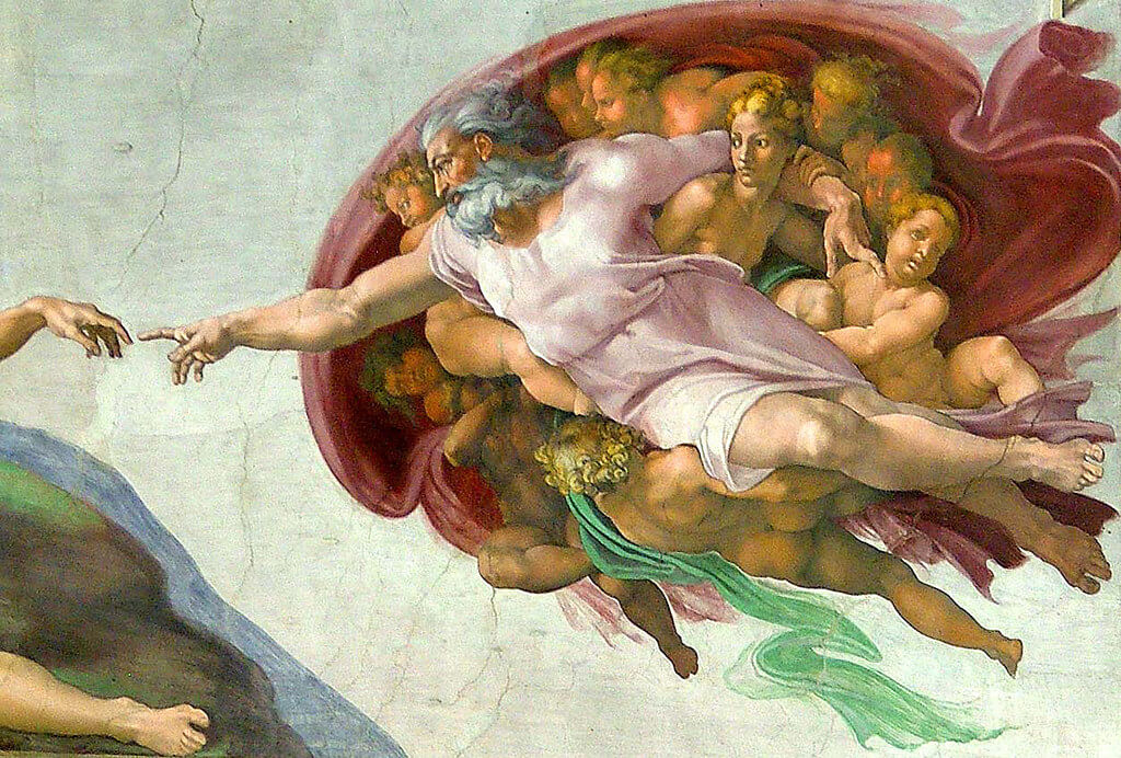 Adem'in Yaratılışı Tablosu: Michelangelo'nun Fresk Başyapıtı ve Rönesans İdealizmi Adem'in Yaratılışı Tablosu: Michelangelo'nun Fresk Başyapıtı ve Rönesans İdealizmi